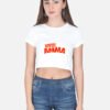 UY!!!! AMMA Women's Crop Top