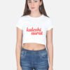 Kaleshi Aurat Women's Graphic Crop Top | Funny Hindi Quote T-Shirt
